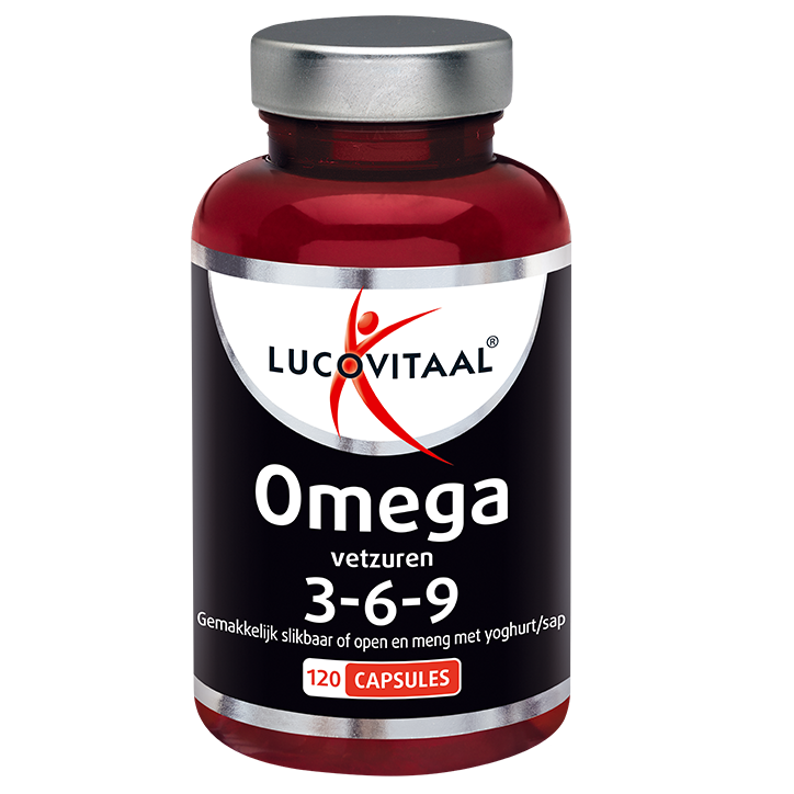 Lucovitaal Omega 3-6-9 - 120 capsules